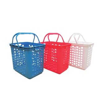 🔥สินค้าขายดี!! ตะกร้าผ้า TWIN เกรด A รุ่น B5011 คละสี Basket Twin B5011 A