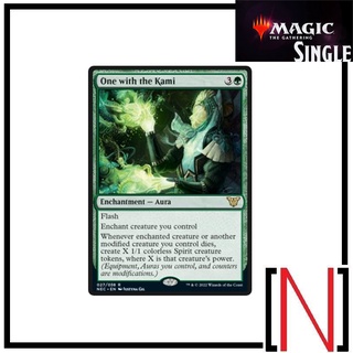 [MTG][Single][NEC] One with the Kami ระดับ Rare [ภาษาอังกฤษ]