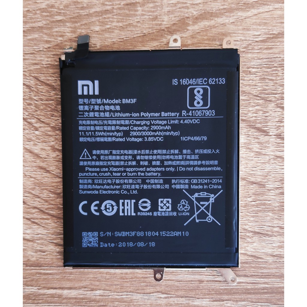🐳 แบตเตอรี่ Xiaomi Mi 8 Pro / Mi 8 Explorer Battery BM3F 🐳 | Shopee ...
