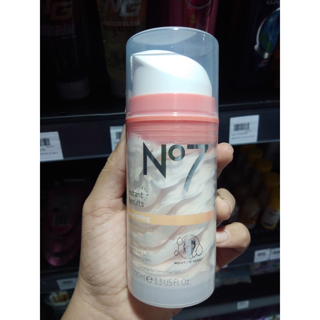 ครีมบำรุงผิวหน้า No7 Instant Results Nourishing Hydration Mask 100ml