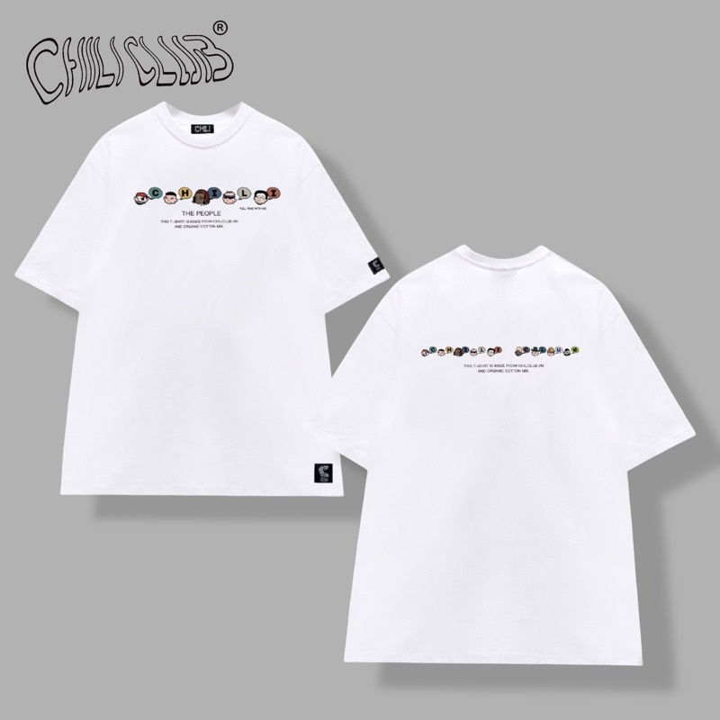 People CHILICLUB เสื้อยืด Unisex (WHITE PEOPLE TEE)