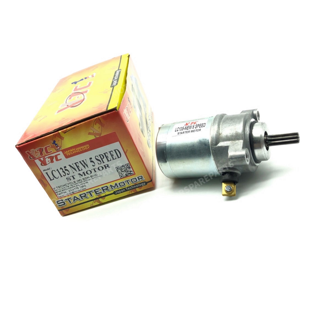 YAMAHA LC135 5 SPEED LC5S LC135 5S STARTER มอเตอร์ VTC