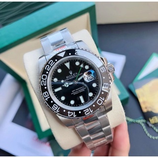 นาฬิกาข้อมือ RoLEX GmTขนาด40mmสีดำงานสวยมาก