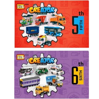 🚗 ลอส LOZ MINI BLOCK CREATOR บริคหรรษาเที่ยวทั่วไทย 5 และ 6