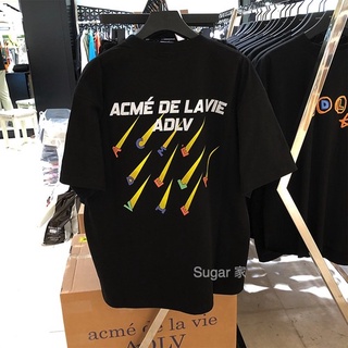 Adlv เสื้อยืดแขนสั้น ผ้าฝ้ายแท้ พิมพ์ลาย แฟชั่นฤดูร้อน สําหรับผู้ชาย และผู้หญิง S-5XL