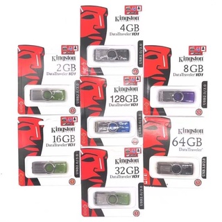 Kingston USB Flash Drive 2GB/4GB/8GB/16GB/32GB/64GB/128GB/256GBรุ่น DT101 แฟลชไดร์ฟ แฟลชไดร์