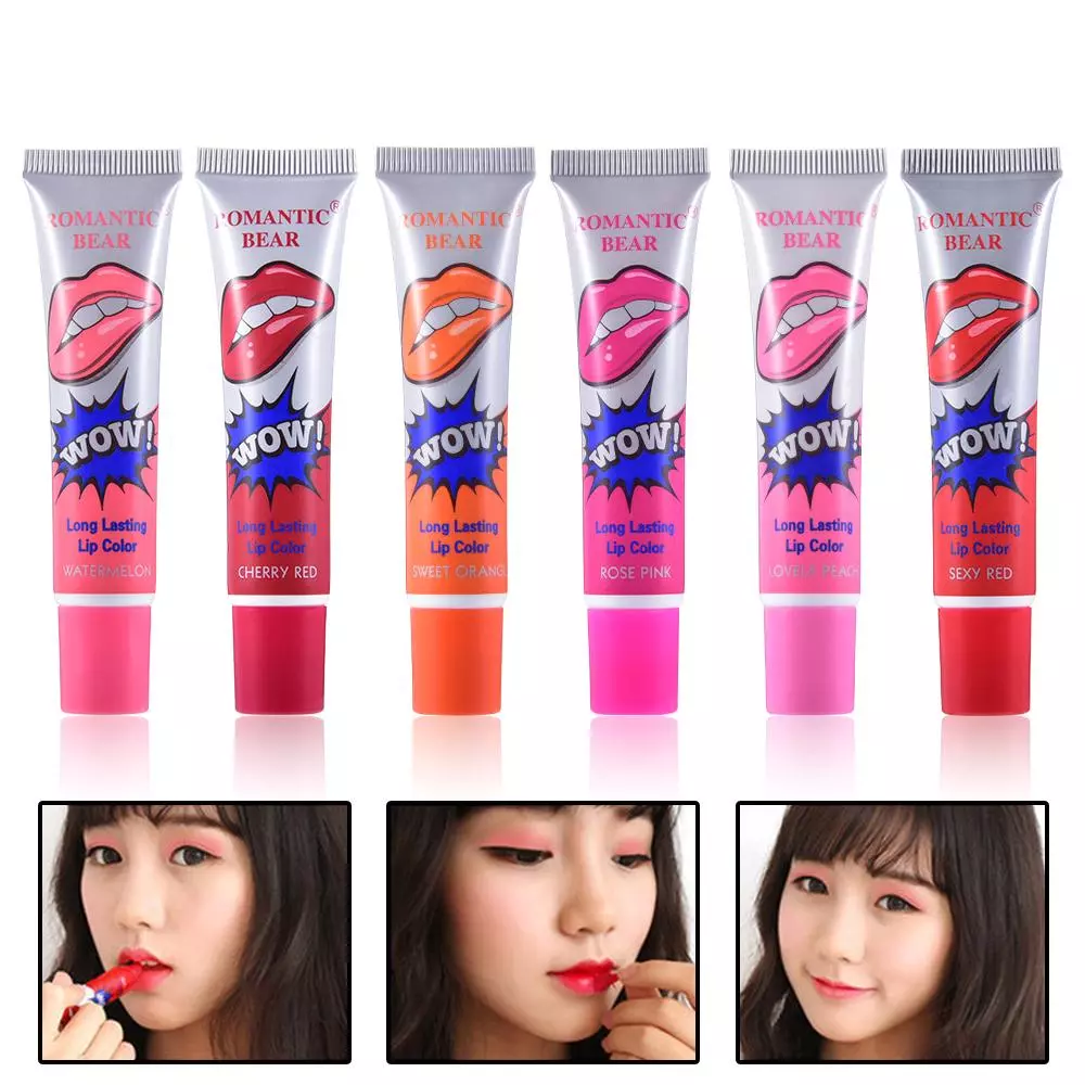 ลิปแทททู ให้ความชุ่มชื้น ติดทนนาน มี 6 สี