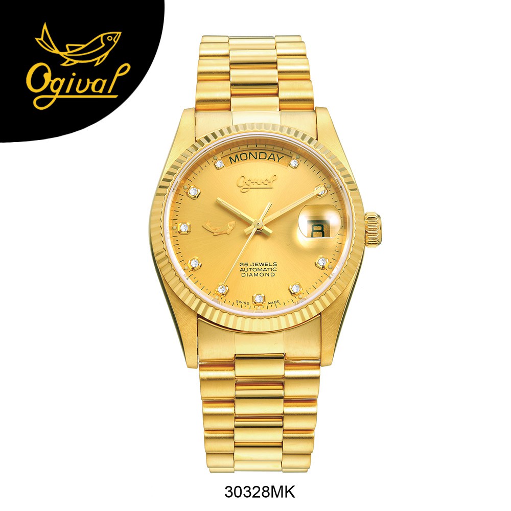Ogival Watch นาฬิกาผู้ชาย รุ่น 30328MK ( สินค้ารับประกัน 2 ปี )