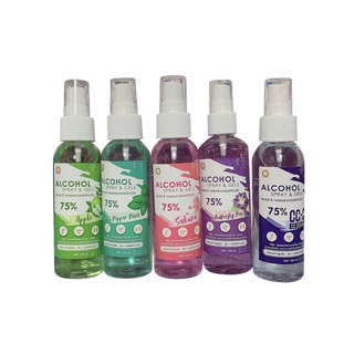 โปรโมชั่น : สเปรย์แอลกอฮอล์พกพา 100ml กลิ่นหอม พร้อมส่ง
