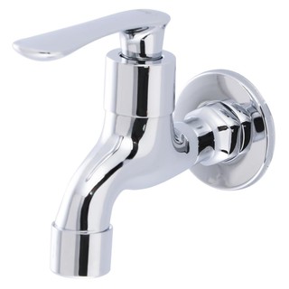 ก๊อกล้างพื้น ก๊อกล้างพื้น 1 ทาง HANG WF-144F สีโครม ก๊อกน้ำ ห้องน้ำ WALL FAUCET HANG WF-144F CHROME