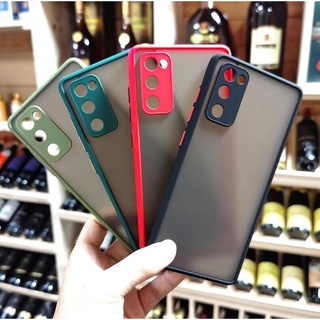 เคสขอบสีหลังด้าน เคสหลังขุ่น OPPO A16/A55 5G/A95 5G/A15/A15S/A71/A94/A54 4G ตรงรุ่น เคสOPPO เคสขอบสี เคสกันกระแทก