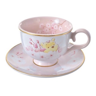 🇯🇵 disney japan- pooh &amp; piglet teacup sakura 2022