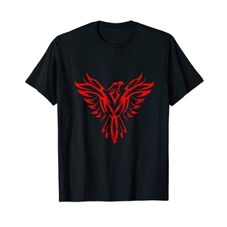 ใหม่ เสื้อยืด พิมพ์ลายนกฟินิกซ์ Rising Fire Bird Reborn Ashes Rejuvenation Mbhmho55Hakkjl32