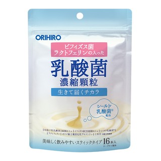 ORIHIRO Lactic acid bacteria เม็ดเข้มข้น (มีแลคโตเฟอริน) 16 ซอง / 16 วัน / 乳酸菌 / อาหารเสริมความงาม / ส่งตรงจากญี่ปุ่น