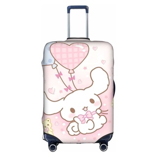 ผ้าคลุมกระเป๋าเดินทาง ลาย Sanrio Cinnamoroll ล้างทําความสะอาดได้ สําหรับกระเป๋าเดินทาง ขนาด 18-32 นิ้ว