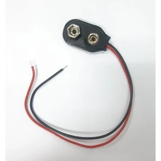 ขั้วถ่าน 9v. ขั้วติดถ่าน 9v.