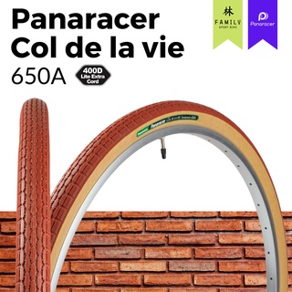 ยางนอก Panaracer Col de la vie special brick Made in Japan 650A (26x1-3/8)