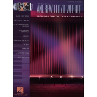 PIANO DUET PLAY ALONG - VOLUME 4 - ANDREW LLOYD WEBBER