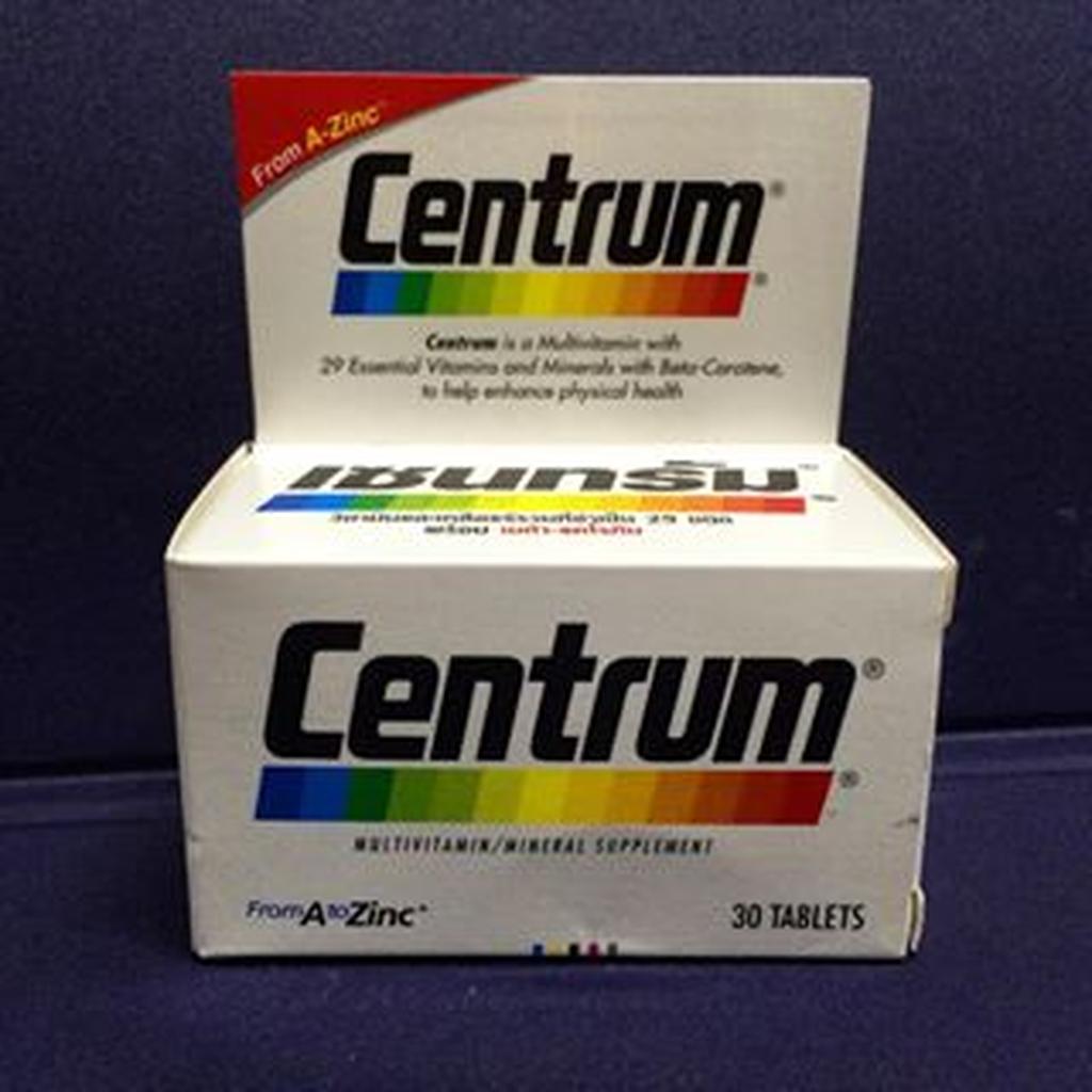 Centrum multivitamin/mineral 30 tabs Shopee Thailand