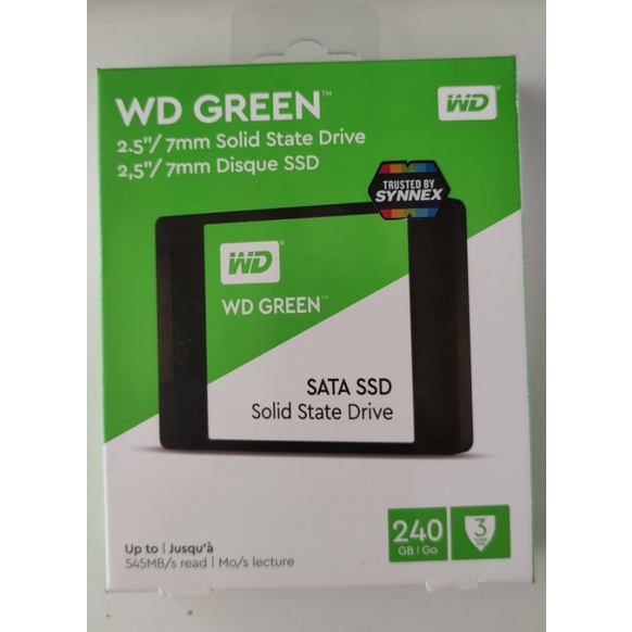 ssd wd green 2.5"(มือสอง)