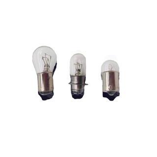 โปรโมชั่น : หลอดไฟมอเตอร์ไซค์ t19 12v25wหน้าs25 12v21wท้ายG18 12v10wเลี้ยว ขายเป็นหลอด สินค้าส่งตรงจากโรงงาน ราคาถูก