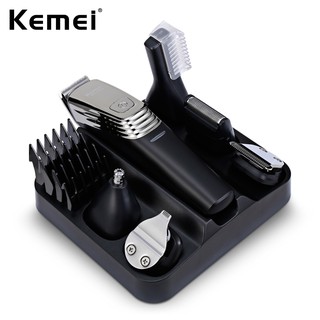 Kemei 6 In 1 ปัตตาเลียนโกนหนวดไฟฟ้า km - 5900