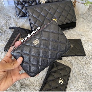 Chanel O case black caviar Shw holo 29xxxxxxx