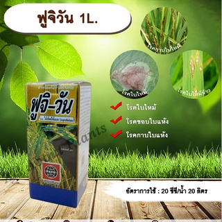 ฟูจิวัน 1 L. ไอโซโพรไทโอเลน โรคใบไหม้ โรคขอบใบแห้ง โรคกาบใบแห้ง allaboutplants