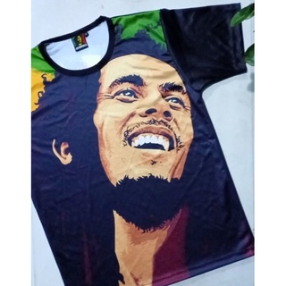 Jatimaika เสื้อยืด เสื้อชายหาด พิมพ์ลาย rasta bob marley reggae