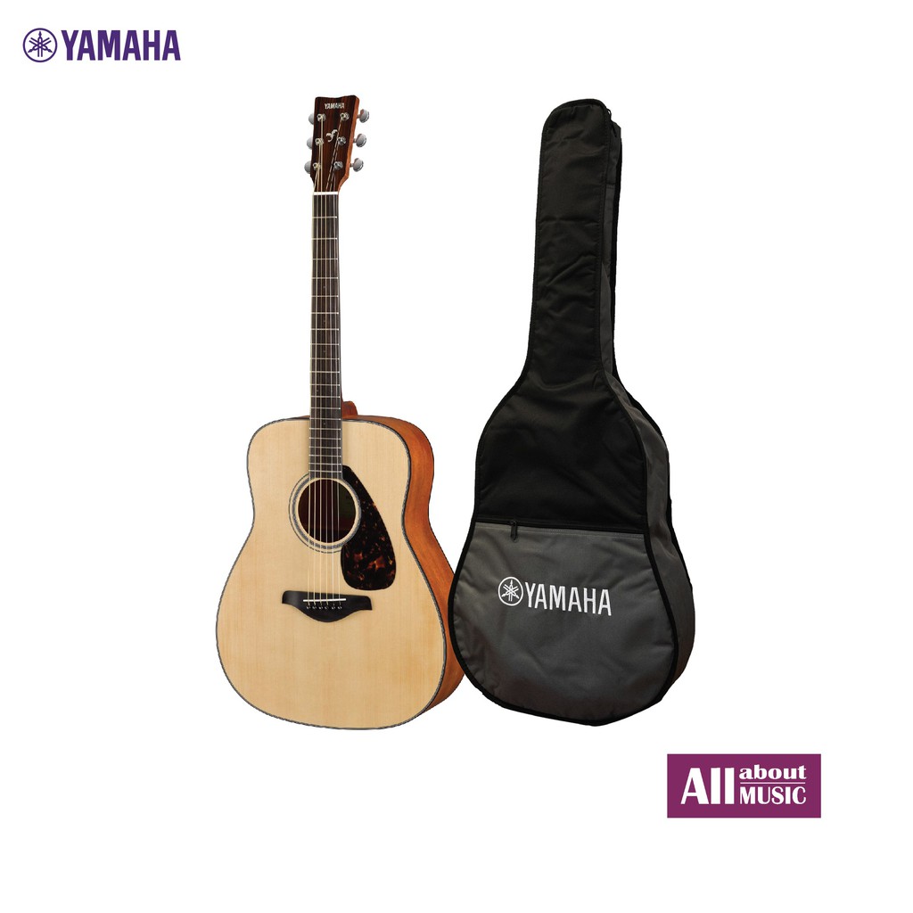 YAMAHA FG800M Acoustic Guitar I กีต้าร์โปร่งยามาฮ่า รุ่น FG800M แถมฟรี! Standard Guitar Bag กระเป๋ากีต้าร์ของแท้ 100%