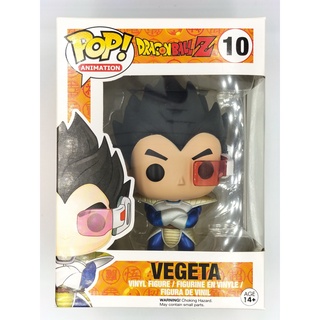 Funko Pop Dragon Ball Z - Vegeta [Metallic] : 10 (กล่องมีตำหนินิดหน่อย)