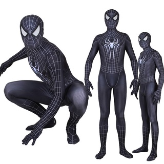 ชุดเครื่องแต่งกายคอสเพลย์ The Spiderman Venom Tights Amazing 2 สีดํา