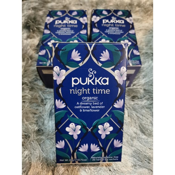 Pukka night time 20 Tea bags - ชาพุกก้า ออร์แกนิค​ ไนท์ทาม  20 ซอง