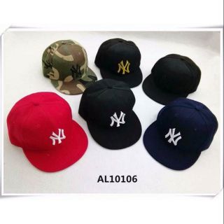 หมวกเบสบอล หมวก NY Snapback hiphop style ,Unisex สไตล์ฮิปฮอป สำหรับผู้ชาย