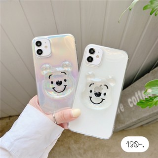 🐻หมีพูห์หน้านูน | เคสโฮโลแกรม เคสโทรศัพท์