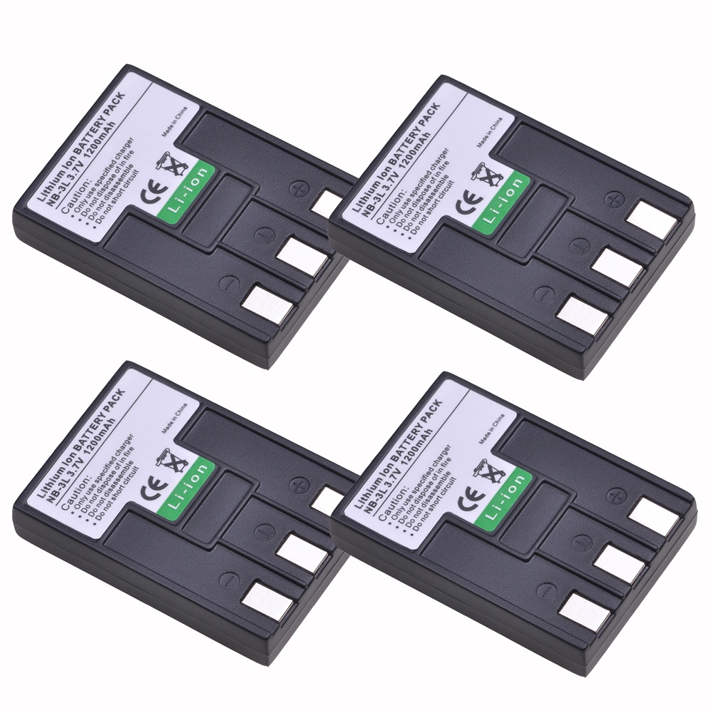 1200MAh NB-3L NB3L NB 3L สำหรับ Canon IXUS IIS SD110 IXY I2 I5 S700 750 700เป็น IIS SD20 PC1060 PC11
