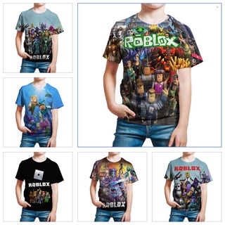 Roblox เสื้อยืดกีฬา แห้งเร็ว ฤดูร้อน สําหรับเด็กผู้ชาย และเด็กผู้หญิง