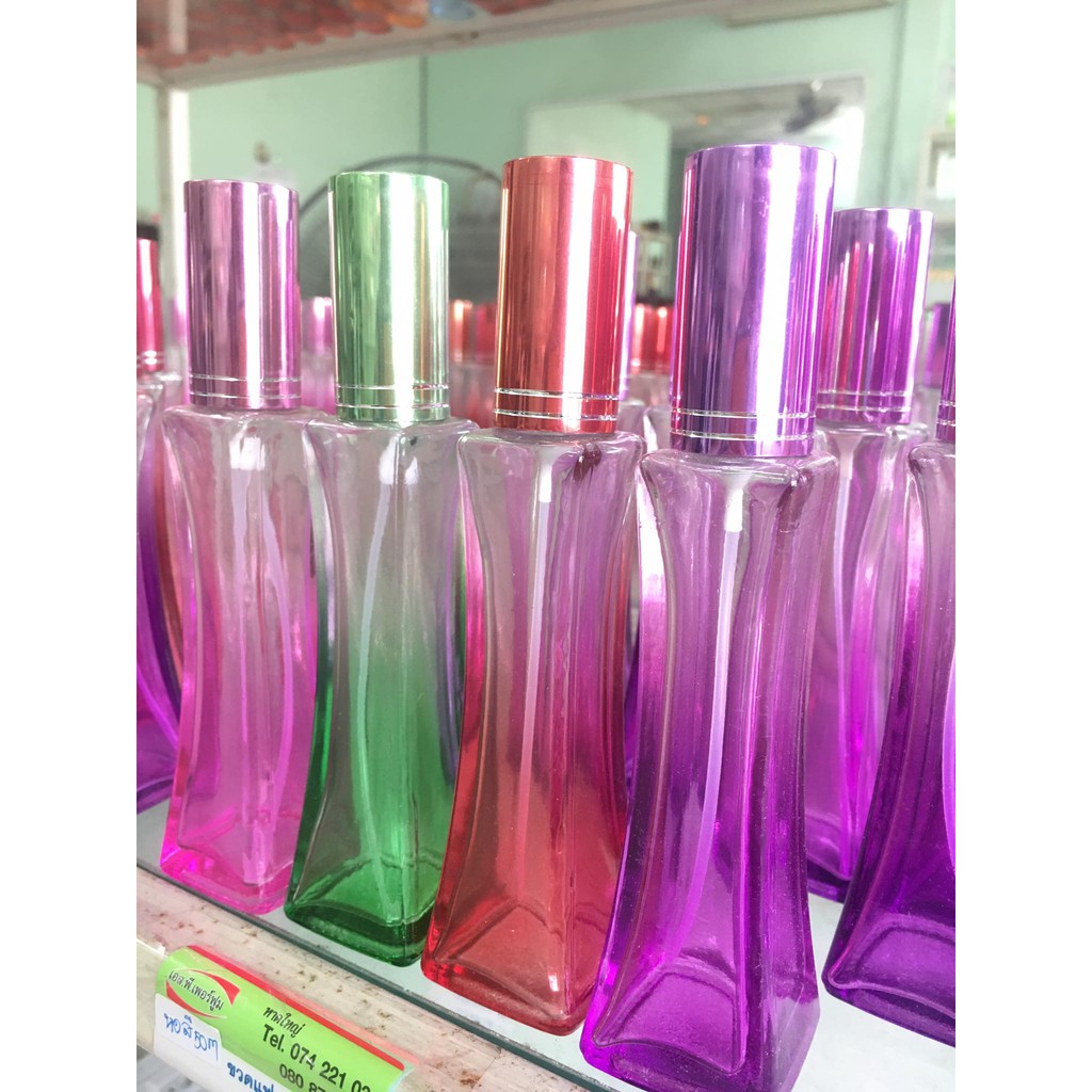 ขวดใส่น้ำหอม  ขนาด50ml. ราคาขวดละ 20 บาท
