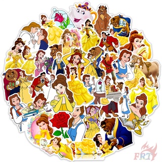 50 ชิ้น / ชุด ❉ Belle Series 01 Beauty and the Beast . สติกเกอร์ ลายการ์ตูนเจ้าหญิงดิสนีย์ สําหรับตกแต่ง ❉ สติกเกอร์แฟชั่น กันน้ํา ลาย Doodle DIY