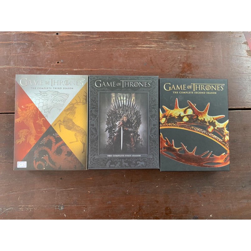 DVD ของแท้ Game of Thrones ซีซั่น 1-3 (ไม่แยก)