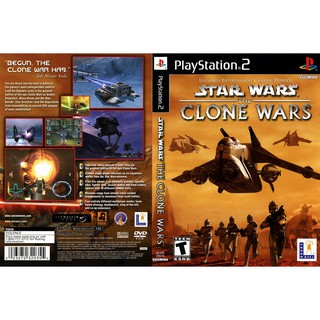 STAR WARS THE CLONE WARS [PS2 US : DVD5 1 Disc]