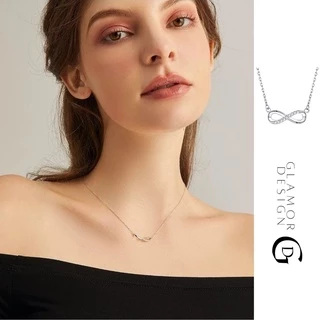 GLAMOR✨INFINITY SYMBOL "รักกันไม่มีวันสิ้นสุด" สร้อยคอเงินแท้ Silver925 + จี้เพชรสื่อความหมาย