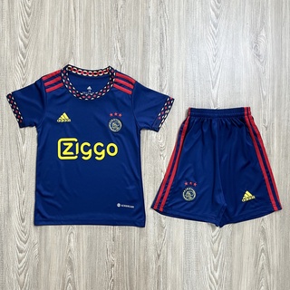 ชุดบอลเด็ก ทีม Ajax ซื้อครั้งเดียวได้ทั้งชุด (เสื้อ+กางเกง) ตัวเดียวในราคาส่ง สินค้าเกรดA