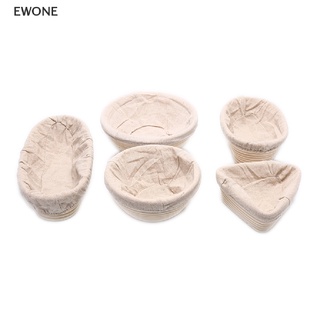 Ewone ขายดี ตะกร้าหวาย หลายขนาด สําหรับใส่ขนมปัง แพนเนตัน