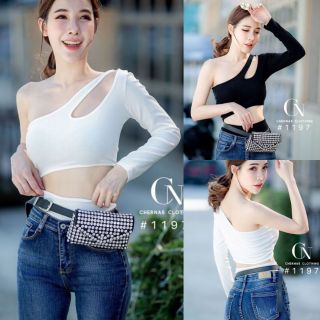 บอดี้สูทไหล่เดี่ยว เว้าท้อง เว้าเอง เว้าไหล่ สวยแซ่บบมาก สายฝ.ห้ามพลาดค่ะ no1197 Chernas