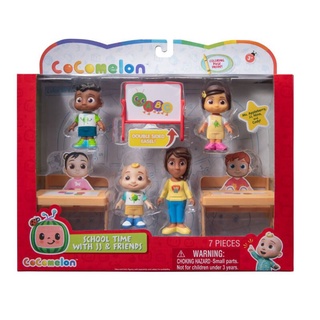 Cocomelon School Time With Jj &amp; Friends ของเล่นชุดโรงเรียน