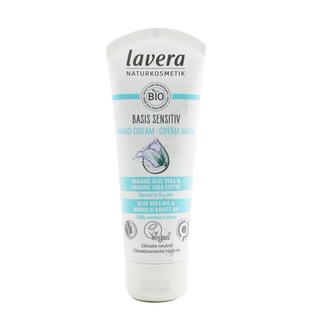 Lavera - Basis Sensitiv แฮนด์ครีมว่านหางจระเข้ออร์แกนิก &amp;