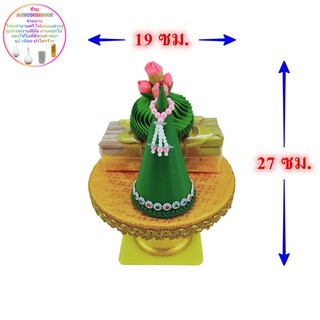 พานธูปเทียนแพ เทียนแพ พานขอขมา พานกระทงกรวยเทียนแพ