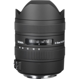 Sigma 8-16mm f/4.5-5.6 DC HSM Lens for Canon EF