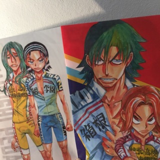 JAPAN Yowamushi Pedal Anime Manga A4 แฟ้ม เอสี่ การ์ตูน อนิเมะ โอตาคุน่องเหล็ก